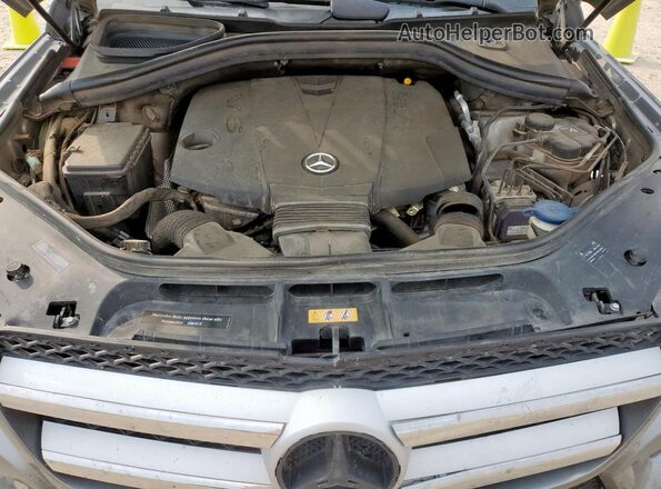 4JGDF2EE7GA670760 2016 MERCEDES-BENZ GL-CLASS Gray ძრავის განყოფილების ხედი