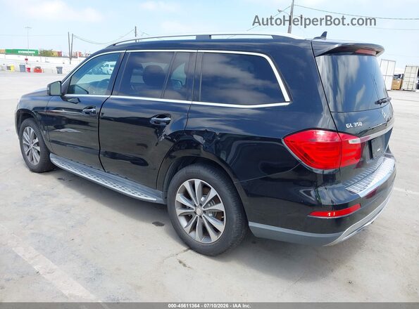 4JGDF2EE7GA683685 2016 MERCEDES-BENZ GL 350 BLUETEC Black Rear left