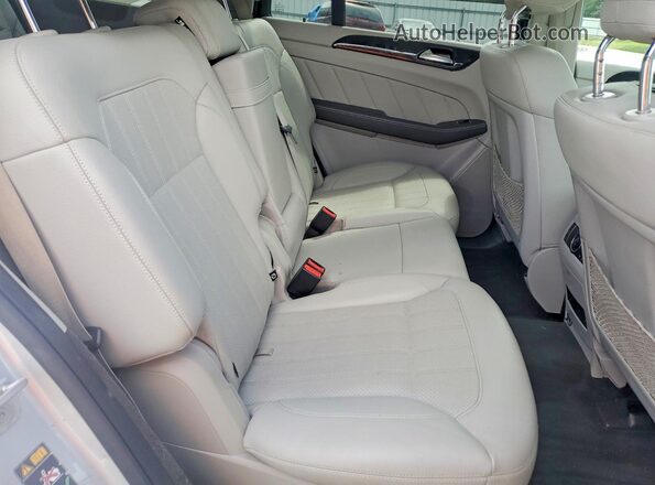 4JGDF6EE0GA694146 2016 MERCEDES-BENZ GL-CLASS Silver უკანა სალონის ხედი