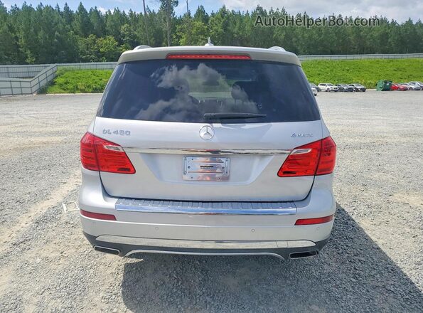 4JGDF6EE0GA694146 2016 MERCEDES-BENZ GL-CLASS Silver უკანა ხედი