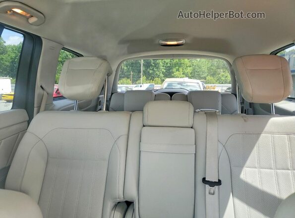 4JGDF6EE0GA694146 2016 MERCEDES-BENZ GL-CLASS Silver უკანა სავარძლების ხედი