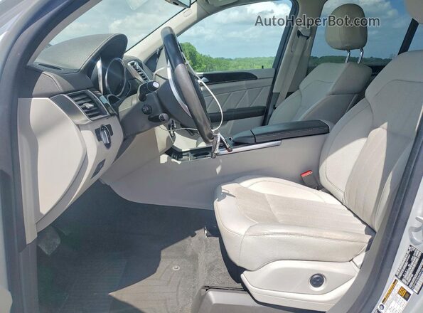 4JGDF6EE0GA694146 2016 MERCEDES-BENZ GL-CLASS Silver წინა სალონის ხედი