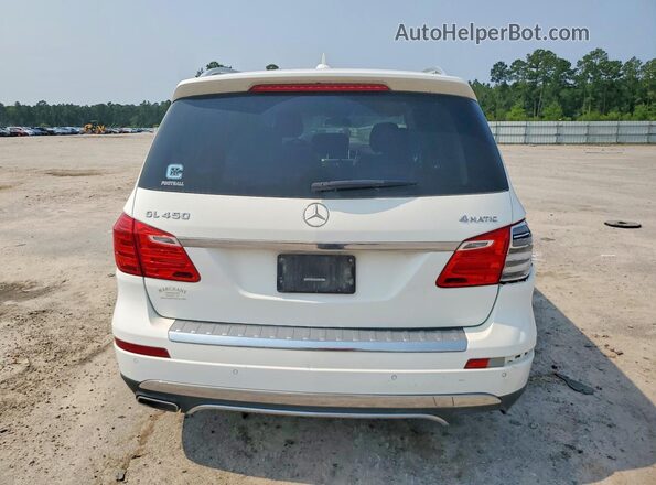 4JGDF6EE0GA697550 2016 MERCEDES-BENZ GL-CLASS Белый Вид сзади