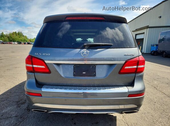 4JGDF6EE0JB036912 2018 MERCEDES-BENZ GLS Gray უკანა ხედი
