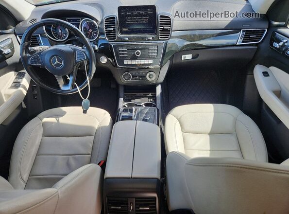 4JGDF6EE0JB036912 2018 MERCEDES-BENZ GLS Gray წინა პანელის ხედი
