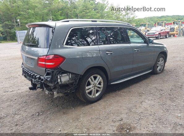 4JGDF6EE0JB149369 2018 MERCEDES-BENZ GLS 450 Gray Trasero derecho