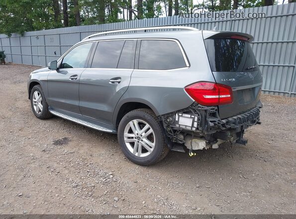 4JGDF6EE0JB149369 2018 MERCEDES-BENZ GLS 450 Gray Trasero izquierdo