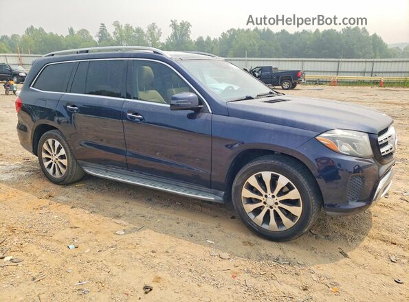 4JGDF6EE1HA789512 2017 MERCEDES-BENZ GLS Blue Przód prawy