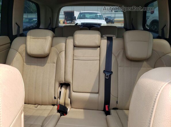 4JGDF6EE1HA789512 2017 MERCEDES-BENZ GLS Blue Widok tylnych siedzeń