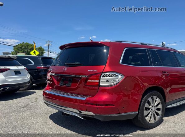 4JGDF6EE1HA790725 2017 MERCEDES-BENZ GLS Red Rear right
