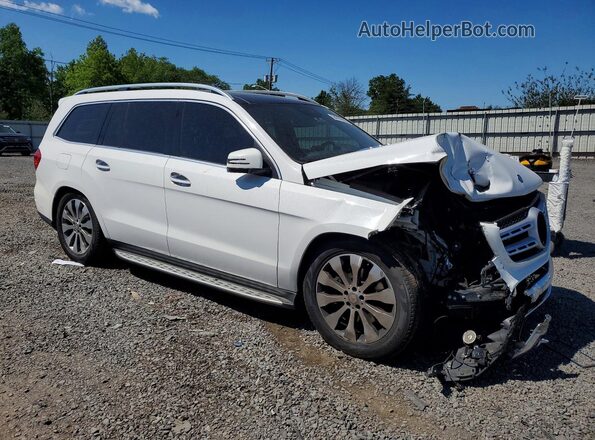 4JGDF6EE1HA875872 2017 MERCEDES-BENZ GLS White Przód prawy
