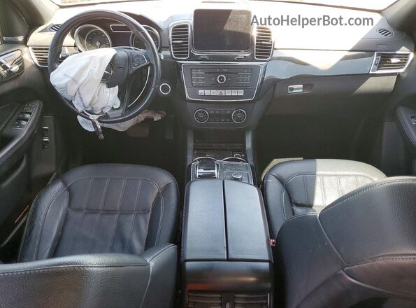4JGDF6EE1HA875872 2017 MERCEDES-BENZ GLS White Widok deski rozdzielczej