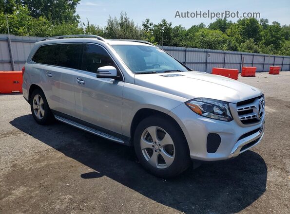 4JGDF6EE1HA892476 2017 MERCEDES-BENZ GLS Silver Przód prawy