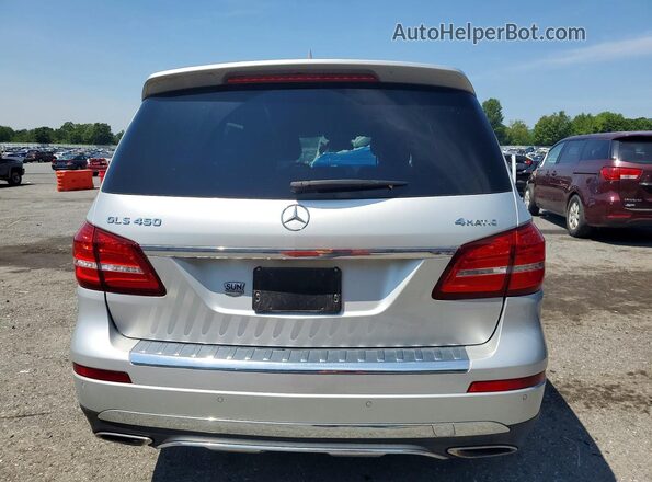 4JGDF6EE1HA892476 2017 MERCEDES-BENZ GLS Silver Widok z tyłu