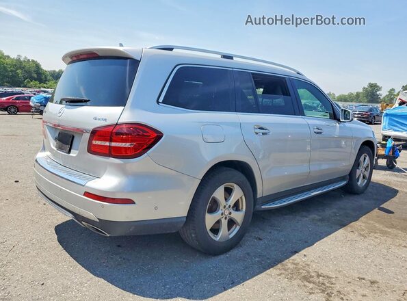 4JGDF6EE1HA892476 2017 MERCEDES-BENZ GLS Silver Tył prawy