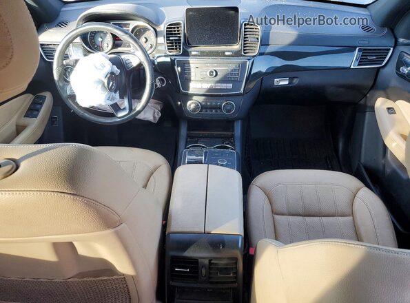 4JGDF6EE1JB056778 2018 MERCEDES-BENZ GLS Gray წინა პანელის ხედი