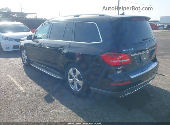 4JGDF6EE1JB110337 2018 MERCEDES-BENZ GLS 450 Black Задня ліва чверть