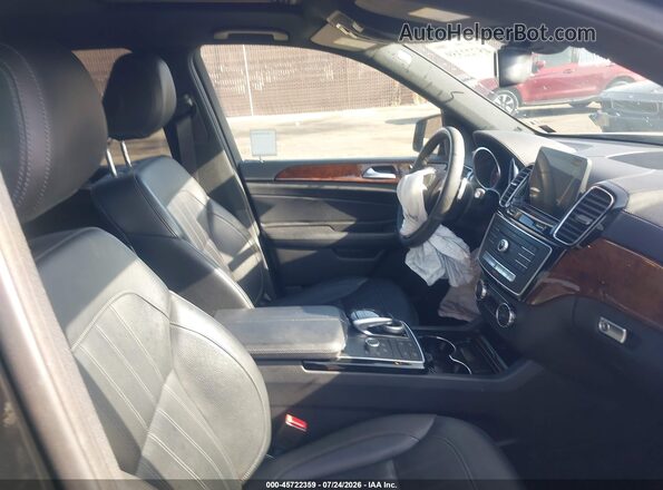 4JGDF6EE1JB110337 2018 MERCEDES-BENZ GLS 450 Black Вид салону спереду