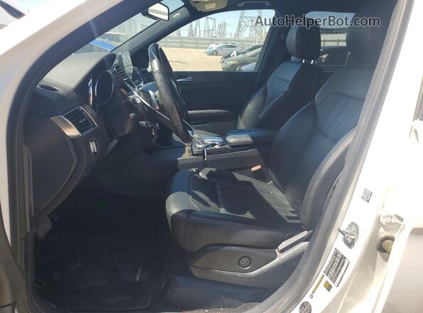 4JGDF6EE1JB171008 2018 MERCEDES-BENZ GLS White Widok wnętrza z przodu