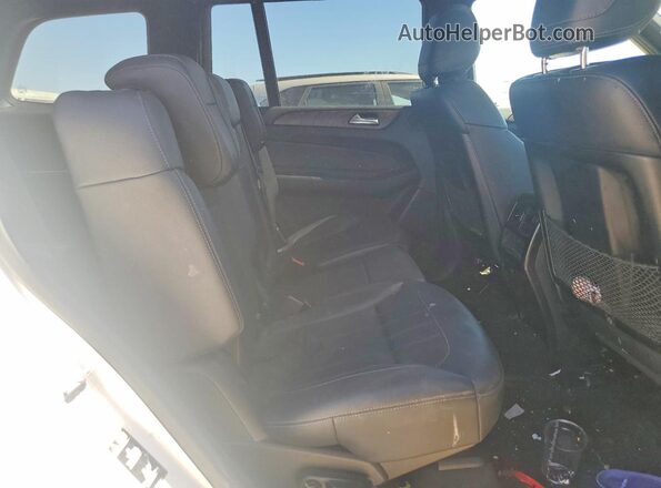 4JGDF6EE1JB171008 2018 MERCEDES-BENZ GLS White Widok wnętrza z tyłu