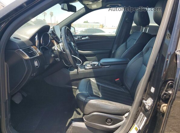 4JGDF6EE1JB172403 2018 MERCEDES-BENZ GLS Черный Вид салона спереди
