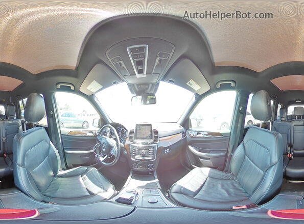 4JGDF6EE1JB172403 2018 MERCEDES-BENZ GLS Черный Панорамный вид салона 360°