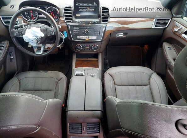 4JGDF6EE1KB185850 2019 MERCEDES-BENZ GLS Black Вид панелі приладів