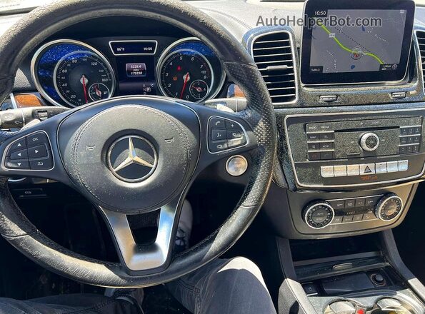 4JGDF6EE1KB219608 2019 MERCEDES-BENZ GLS Black Вид салону спереду