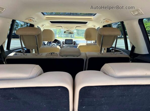 4JGDF6EE1KB219608 2019 MERCEDES-BENZ GLS Black Вид щитка приладів