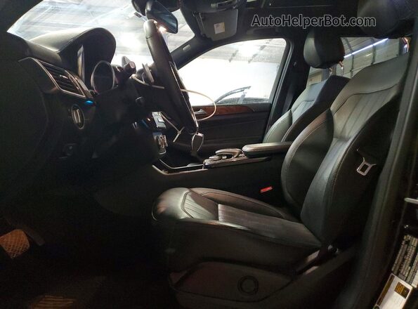 4JGDF6EE1KB226994 2019 MERCEDES-BENZ GLS Black Widok wnętrza z przodu