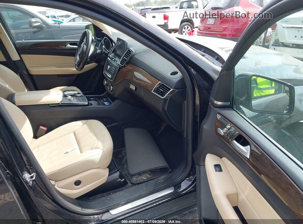 4JGDF6EE1KB227630 2019 MERCEDES-BENZ GLS 450 Черный Вид салона спереди