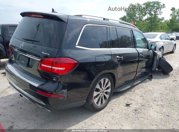 4JGDF6EE1KB227630 2019 MERCEDES-BENZ GLS 450 Черный Задняя правая четверть