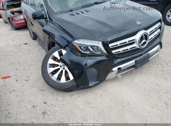 4JGDF6EE1KB227630 2019 MERCEDES-BENZ GLS 450 Черный Вид спереди