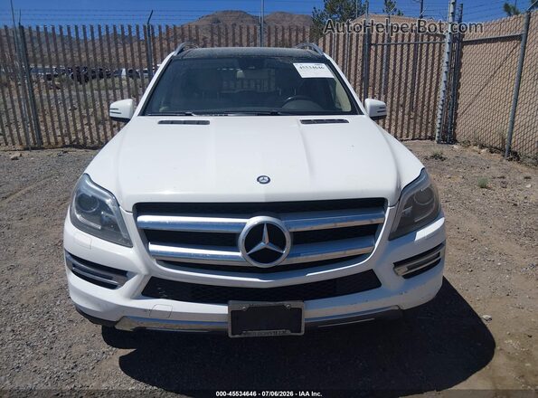 4JGDF6EE2GA627838 2016 MERCEDES-BENZ GL 450 Белый Вид спереди
