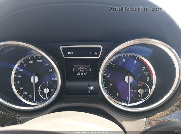 4JGDF6EE2GA627838 2016 MERCEDES-BENZ GL 450 Белый Вид задних сидений