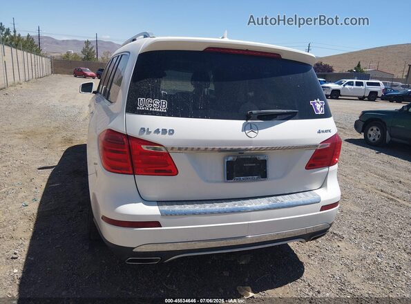 4JGDF6EE2GA627838 2016 MERCEDES-BENZ GL 450 Белый 