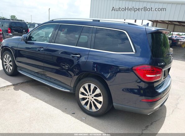 4JGDF6EE2HA755160 2017 MERCEDES-BENZ GLS 450 Black Задня ліва чверть