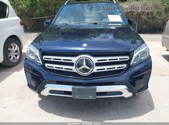 4JGDF6EE2HA755160 2017 MERCEDES-BENZ GLS 450 Black Вид щитка приладів