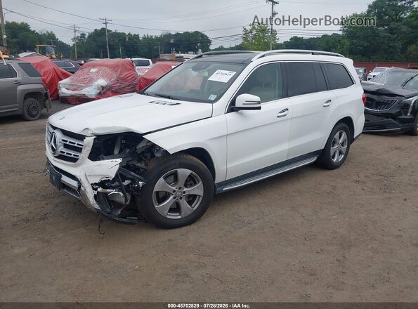4JGDF6EE2HA871894 2017 MERCEDES-BENZ GLS 450 White Przód lewy