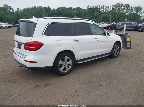 4JGDF6EE2HA871894 2017 MERCEDES-BENZ GLS 450 White Tył prawy