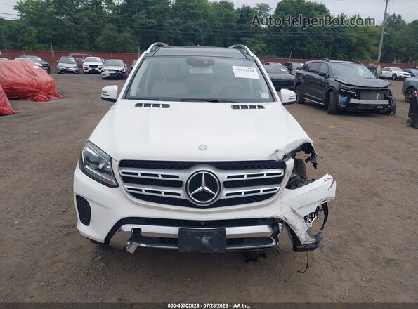 4JGDF6EE2HA871894 2017 MERCEDES-BENZ GLS 450 White Widok zestawu wskaźników
