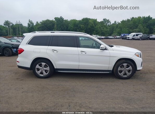4JGDF6EE2HA871894 2017 MERCEDES-BENZ GLS 450 White Widok wnętrza z tyłu