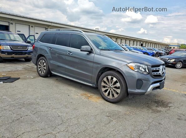 4JGDF6EE2HA921418 2017 MERCEDES-BENZ GLS Silver წინა მარჯვენა