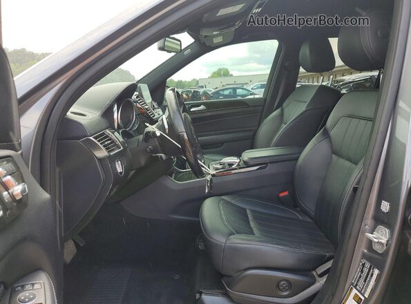 4JGDF6EE2HA921418 2017 MERCEDES-BENZ GLS Silver წინა სალონის ხედი