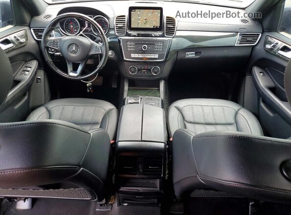 4JGDF6EE2HA921418 2017 MERCEDES-BENZ GLS Silver წინა პანელის ხედი