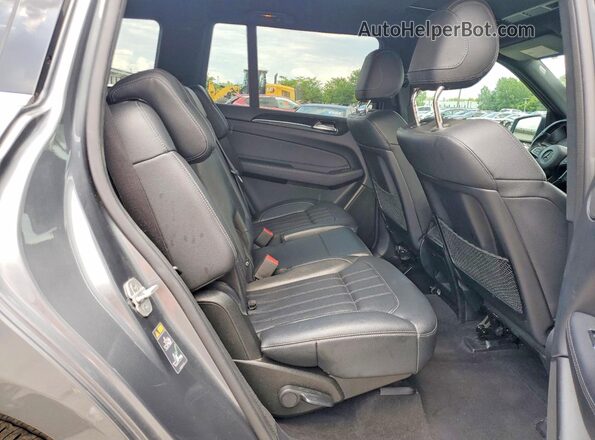 4JGDF6EE2HA921418 2017 MERCEDES-BENZ GLS Silver უკანა სალონის ხედი