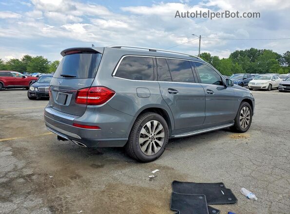 4JGDF6EE2HA921418 2017 MERCEDES-BENZ GLS Silver უკანა მარჯვენა
