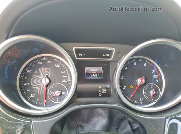 4JGDF6EE2HA921418 2017 MERCEDES-BENZ GLS Silver ხელსაწყოთა პანელის ხედი