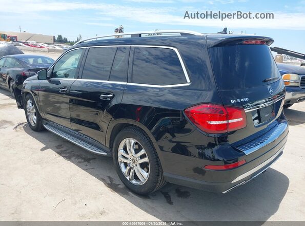 4JGDF6EE2JB056014 2018 MERCEDES-BENZ GLS 450 Black Trasero izquierdo