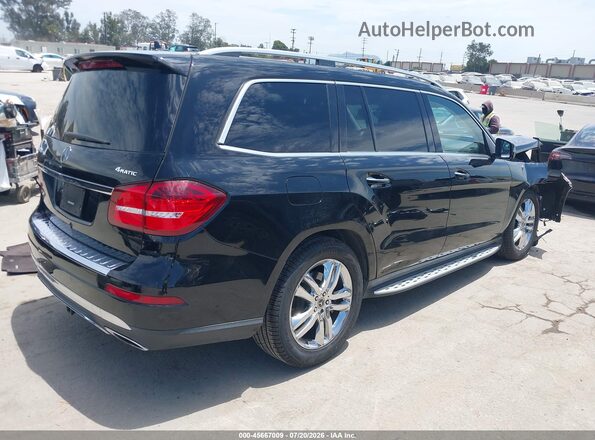 4JGDF6EE2JB056014 2018 MERCEDES-BENZ GLS 450 Black Trasero derecho